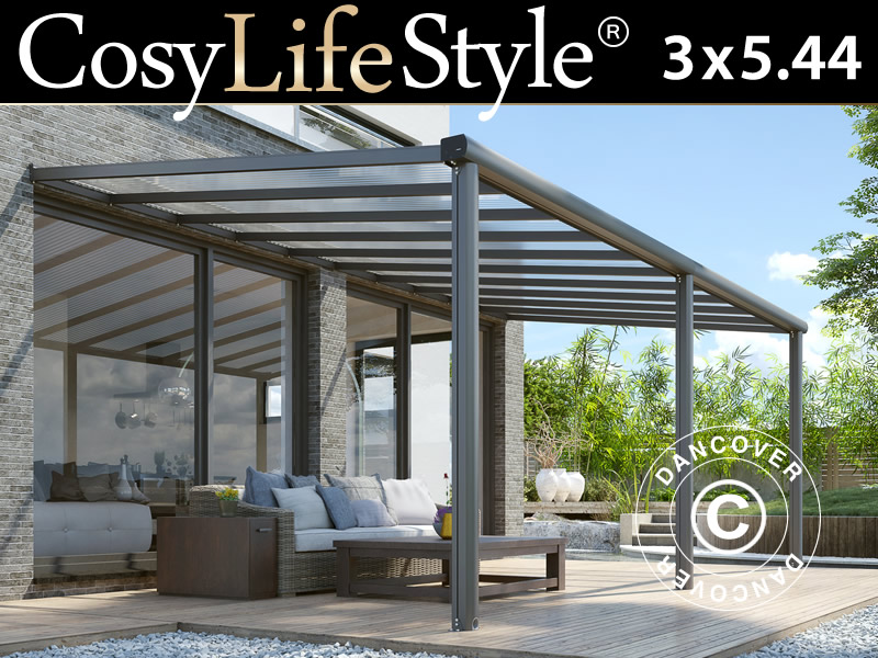 Terrassenüberdachungen CosyLifeStyle® verlängern die Zeit, die Sie auf
